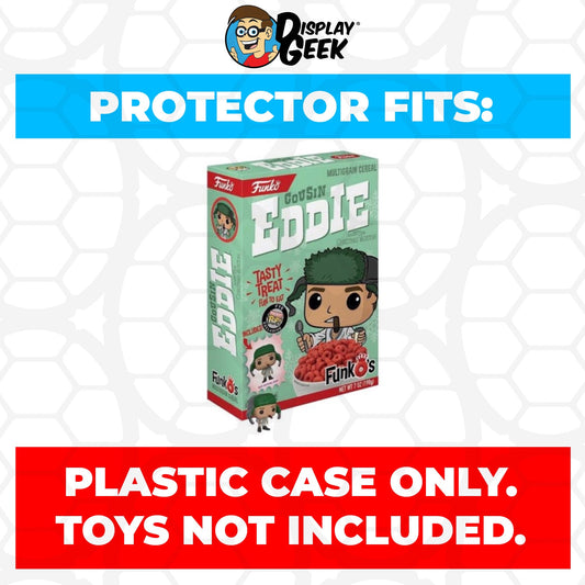 Pop Protector for Christmas Vacation Cousin Eddie FunkO's Cereal Box