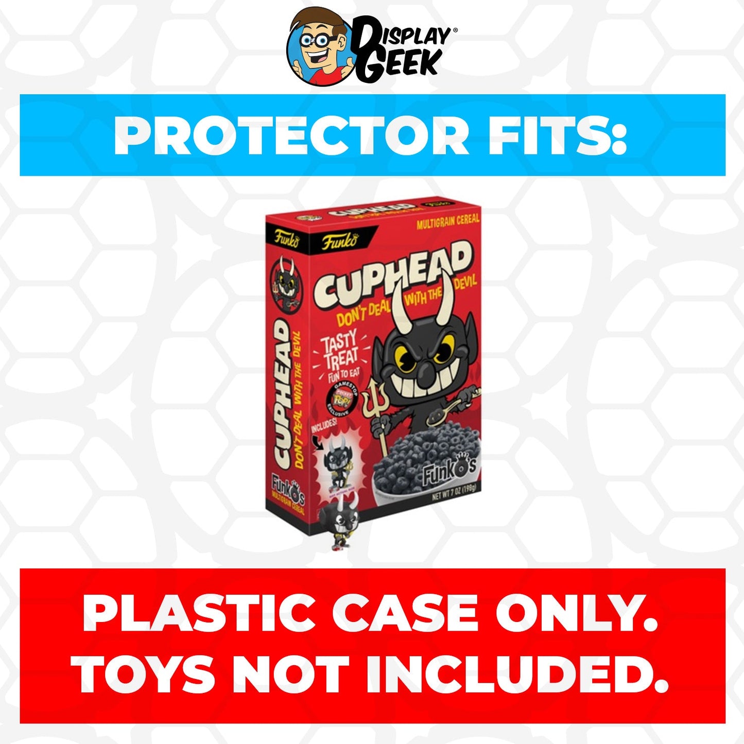Pop Protector for Cuphead The Devil FunkO's Cereal Box