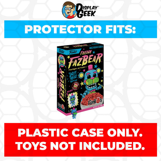 Pop Protector for Five Nights at Freddy's Blacklight FunkO's Cereal Box