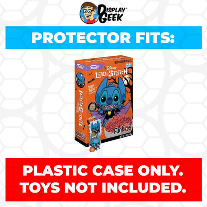 Pop Protector for Stitch Dracula FunkO's Cereal Box