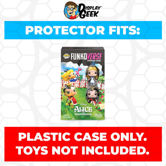 Pop Protector for Funkoverse Alice in Wonderland 100 Funko 2 Pack