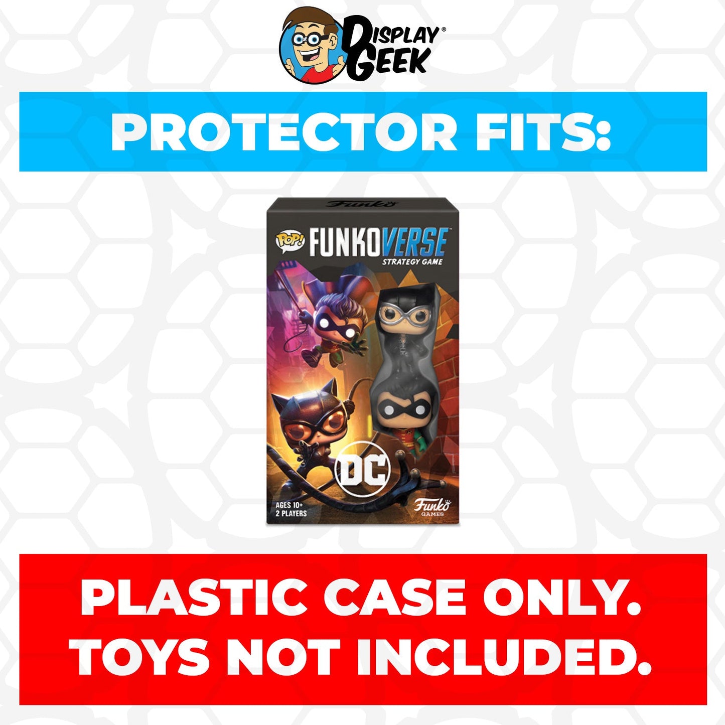 Pop Protector for Funkoverse DC Comics 101 Funko 2 Pack