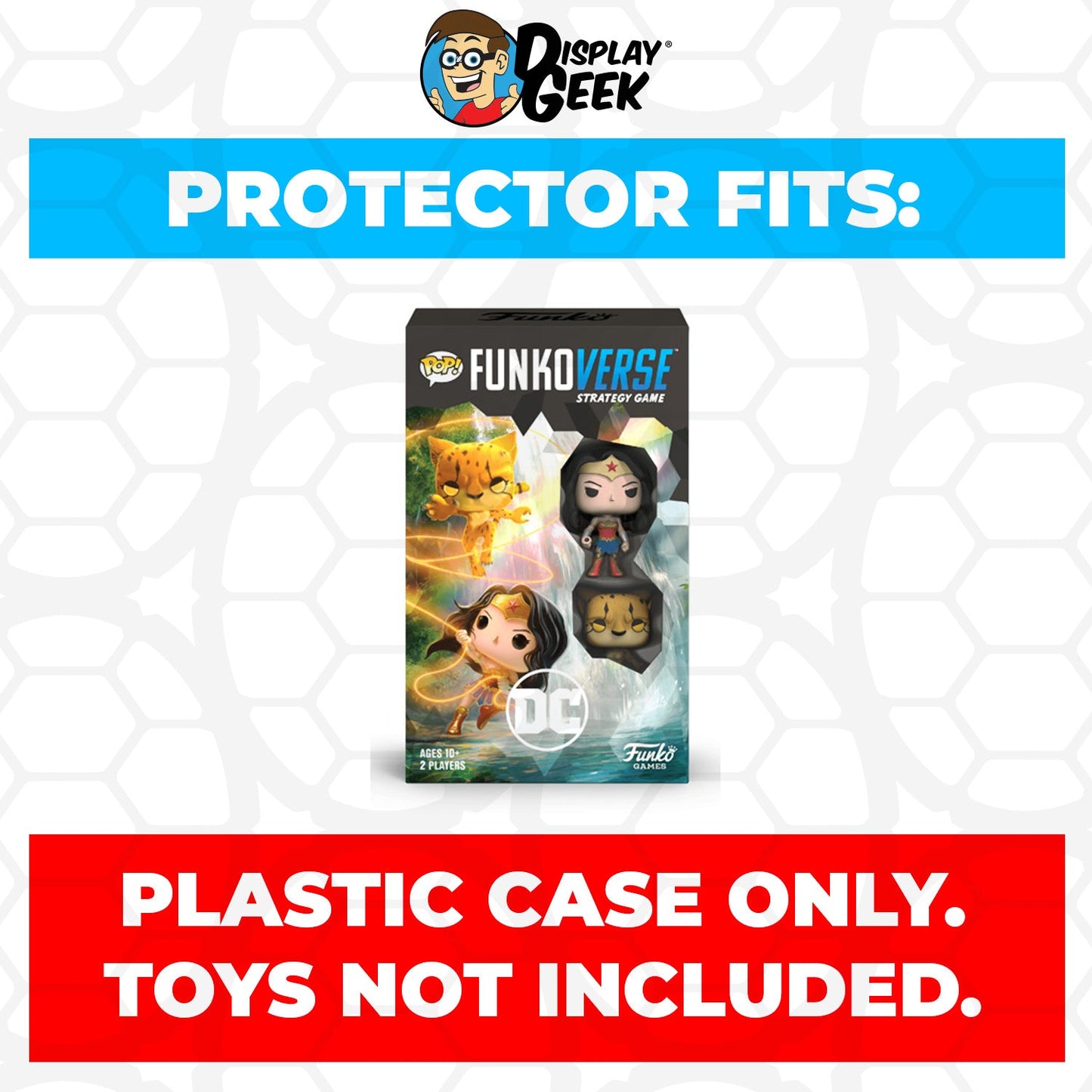 Pop Protector for Funkoverse Wonder Woman 102 Funko 2 Pack