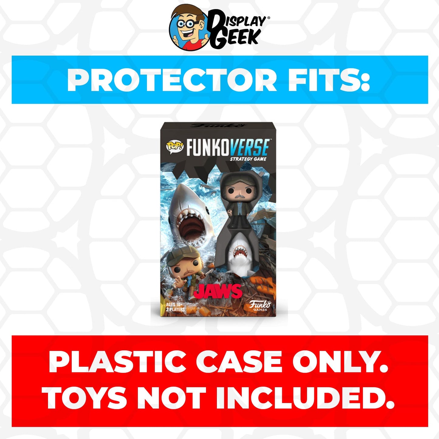 Pop Protector for Funkoverse Jaws 100 Funko 2 Pack