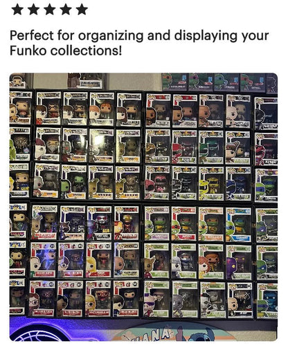 DE-LUXX Matte Black MK Kubbie Funko Pop Display Case (FREE Shipping)