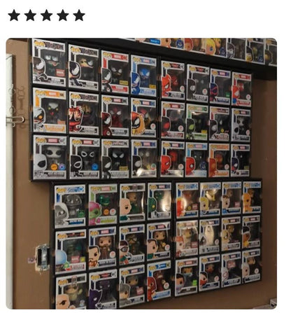 DE-LUXX Matte Black MK Kubbie Funko Pop Display Case (FREE Shipping)