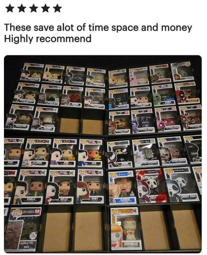 DE-LUXX Matte Black MK Kubbie Funko Pop Display Case (FREE Shipping)