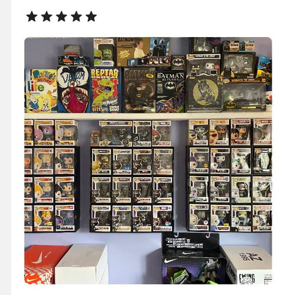 DE-LUXX Matte Black MK Kubbie Funko Pop Display Case (FREE Shipping)