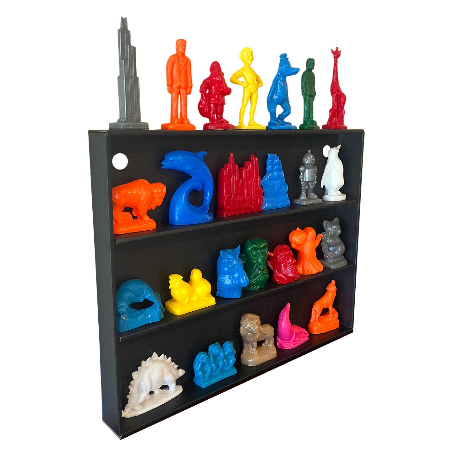 MOLD-A-RAMA Black MK Kubbie Display Case (FREE Shipping)