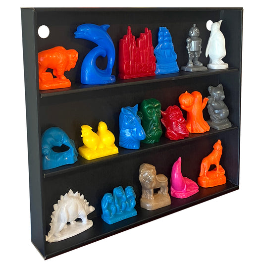 MOLD-A-RAMA Black MK Kubbie Display Case (FREE Shipping)
