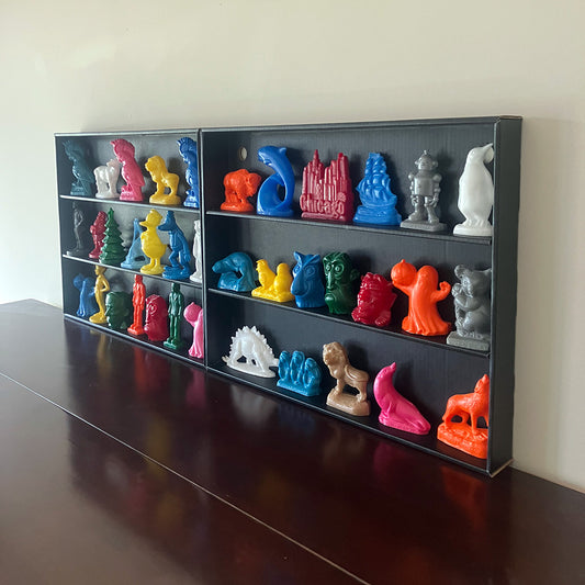 MOLD-A-RAMA Black MK Kubbie Display Case (FREE Shipping)