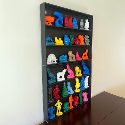 MOLD-A-RAMA Black MK Kubbie Display Case (FREE Shipping)
