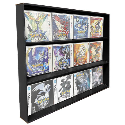 DS & 3DS Black MK Kubbie Display Case for Video Games (FREE Shipping)