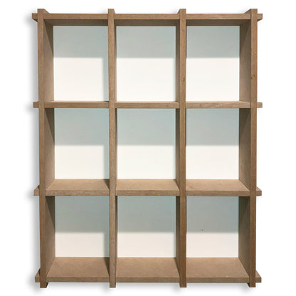 ULTRA MDF Wood Brown MK Kubbie Funko Pop Display Case (FREE Shipping)