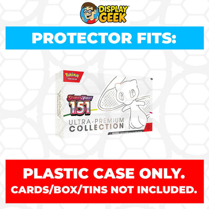 Plastic Protector for Pokemon TCG Scarlet & Violet 151 Ultra-Premium Collection Box