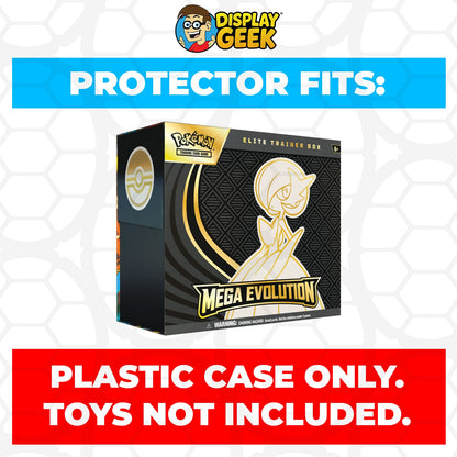 Plastic Protector for Pokemon TCG 2025 Mega Evolution Mega Gardevoir Pokemon Center ETB Elite Trainer Box