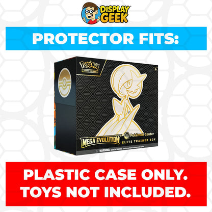 Plastic Protector for Pokemon TCG 2025 Mega Evolution Mega Gardevoir ETB Elite Trainer Box