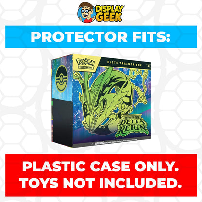 Plastic Protector for Pokemon TCG 2026 Mega Evolution Delta Reign Mega Rayquaza Pokemon Center ETB Elite Trainer Box