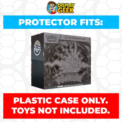 Plastic Protector for Pokemon TCG 2026 Mega Evolution Pitch Black Mega Darkrai ETB Elite Trainer Box