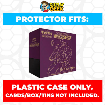 Plastic Protector for Pokemon TCG 2013 Black & White Plasma Storm Lugia ETB Elite Trainer Box