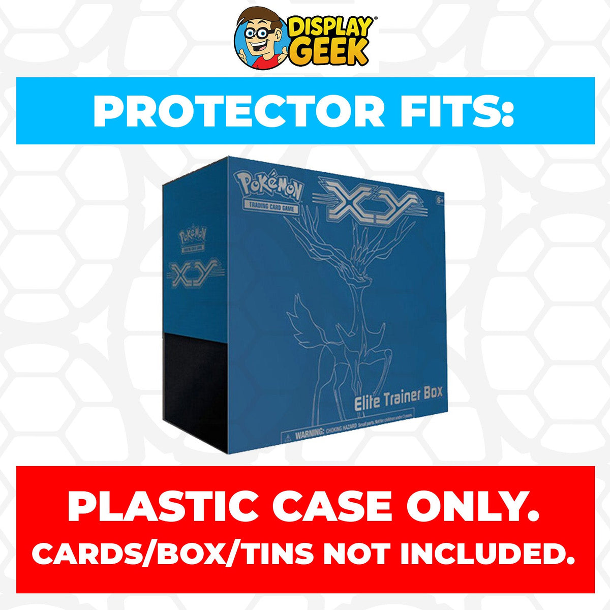Plastic Protector for Pokemon TCG 2014 XY Base Set Xerneas ETB Elite Trainer Box