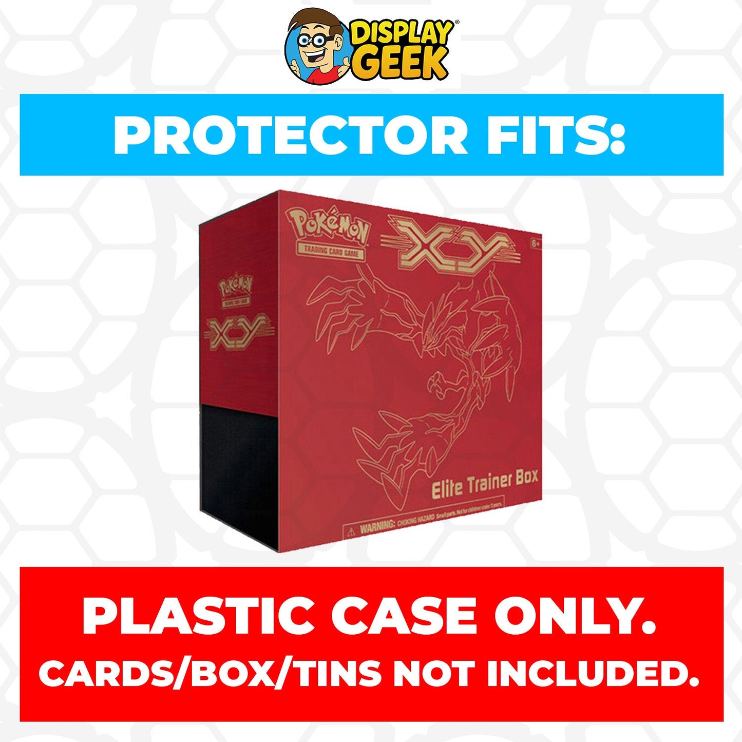 Plastic Protector for Pokemon TCG 2014 XY Base Set Xerneas ETB Elite Trainer Box