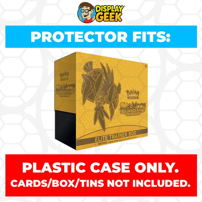 Plastic Protector for Pokemon TCG 2017 Sun & Moon Guardians Rising Tapu Koko ETB Elite Trainer Box