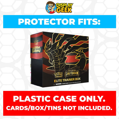 Plastic Protector for Pokemon TCG 2022 Sword & Shield Lost Origin Giratina Pokemon Center ETB Elite Trainer Box