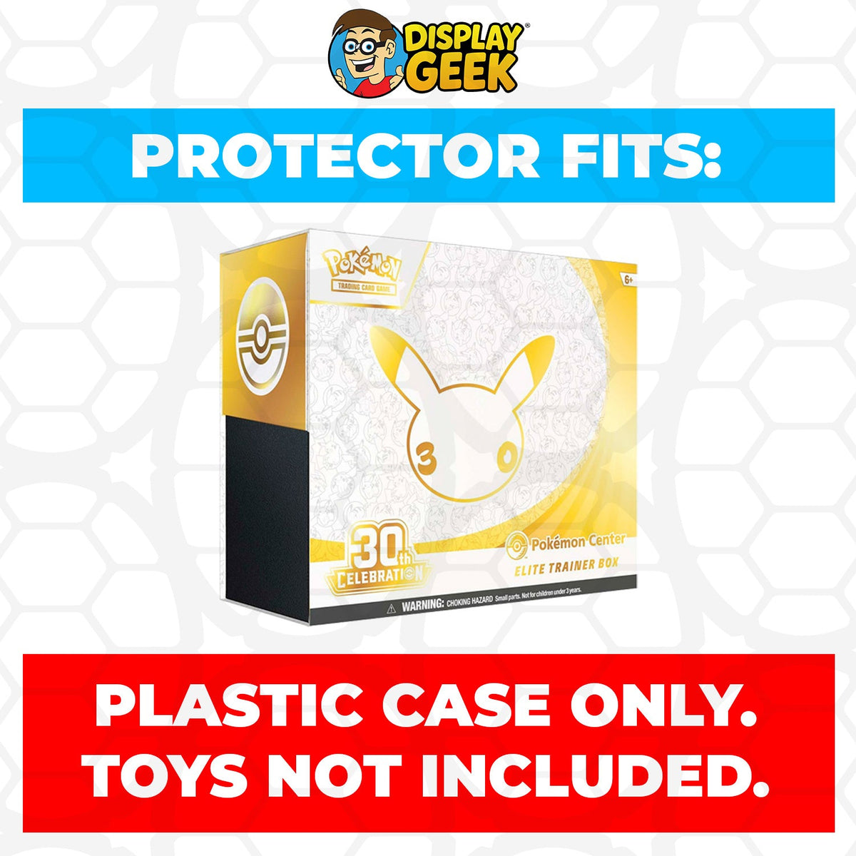 Plastic Protector for Pokemon TCG 2026 Celebration 30th ETB Elite Trainer Box