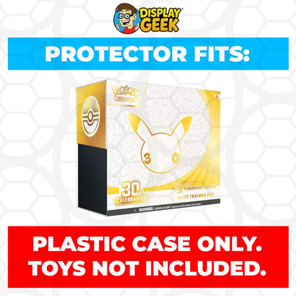 Plastic Protector for Pokemon TCG 2026 Celebration 30th ETB Elite Trainer Box