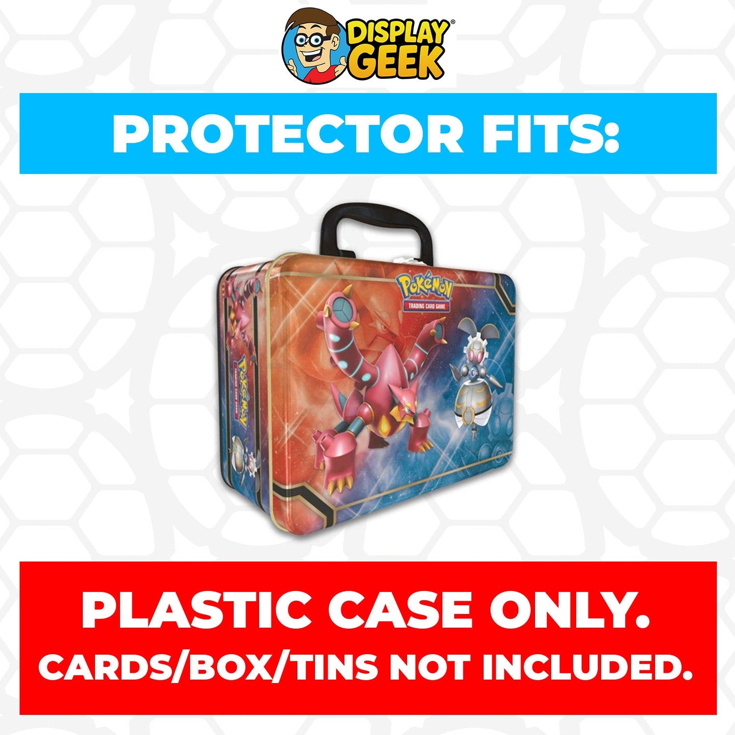 Plastic Protector for Pokemon TCG Collector Chest 2016 Volcanion & Magearna