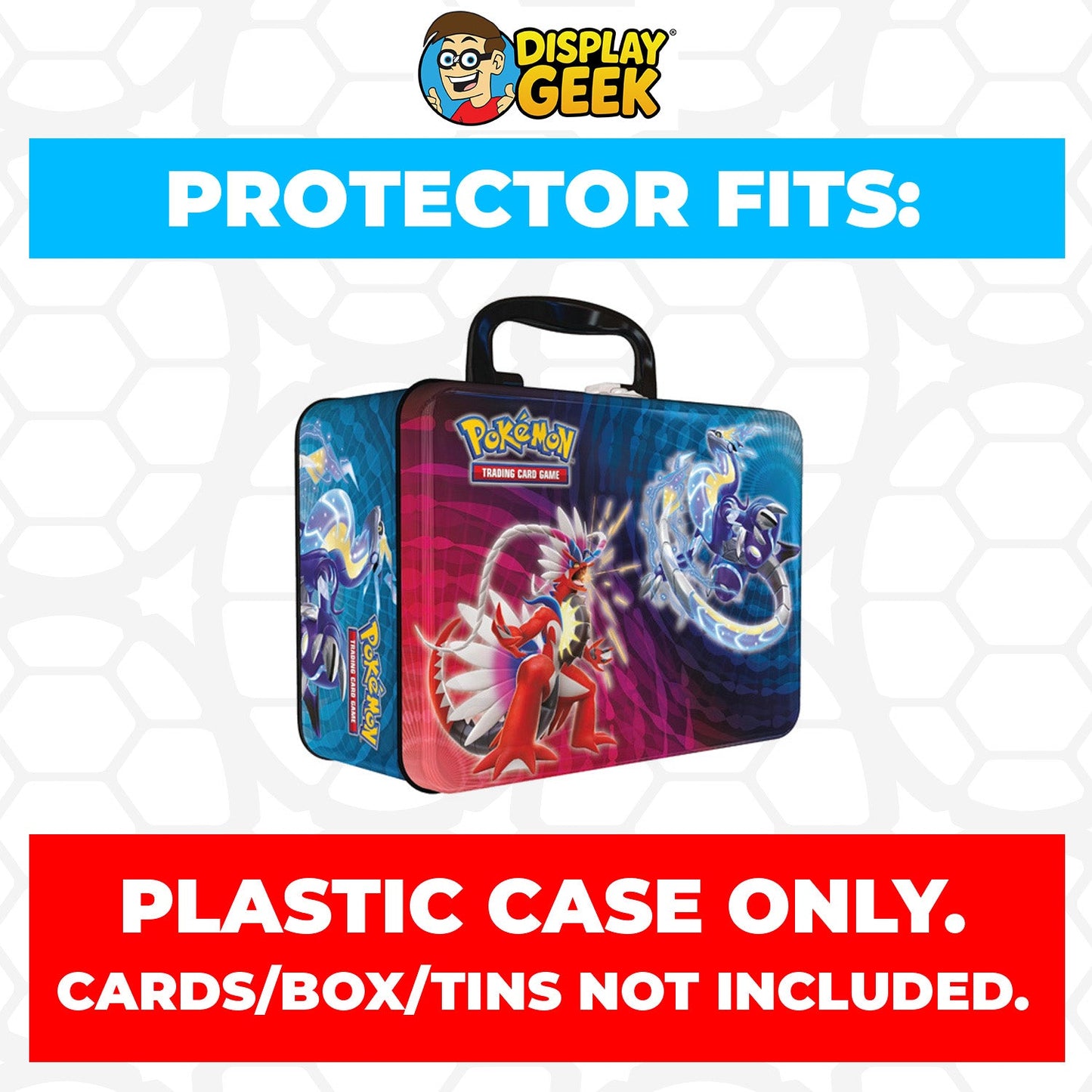 Plastic Protector for Pokemon TCG Collector Chest 2023 Koraidon & Miraidon