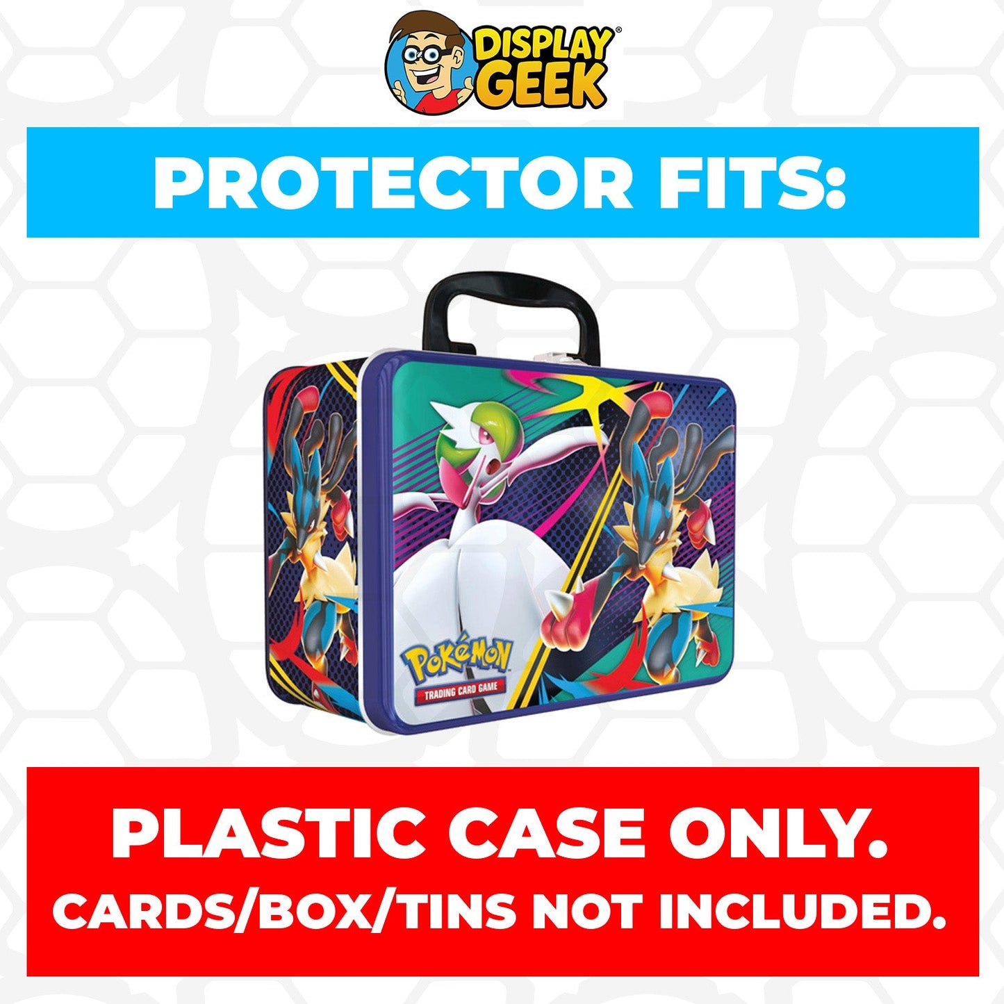 Plastic Protector for Pokemon TCG Collector Chest 2025 Gardevoir & Lucario
