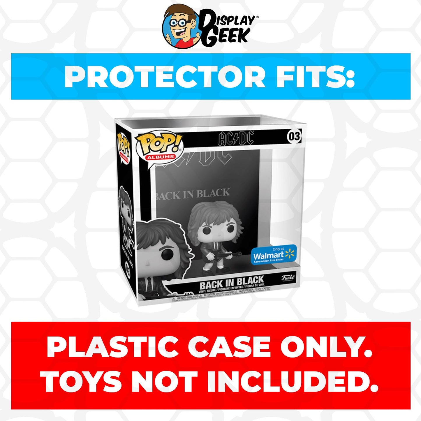 Pop Protector for AC/DC Back in Black #03 Funko Pop Albums