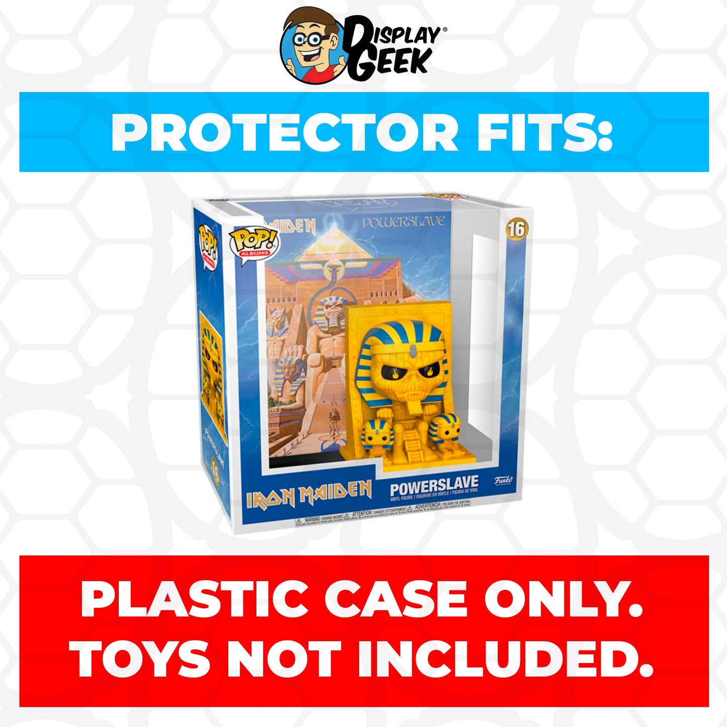 Pop Protector for Iron Maiden Powerslave #16 Funko Pop Albums