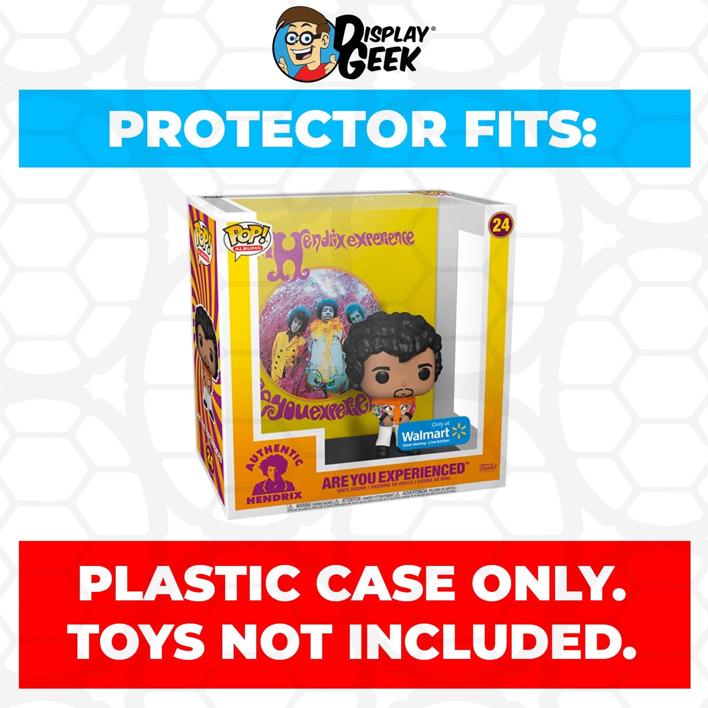 Pop Protector for Jimi Hendrix Are You Experienced #24 Funko Pop Albums