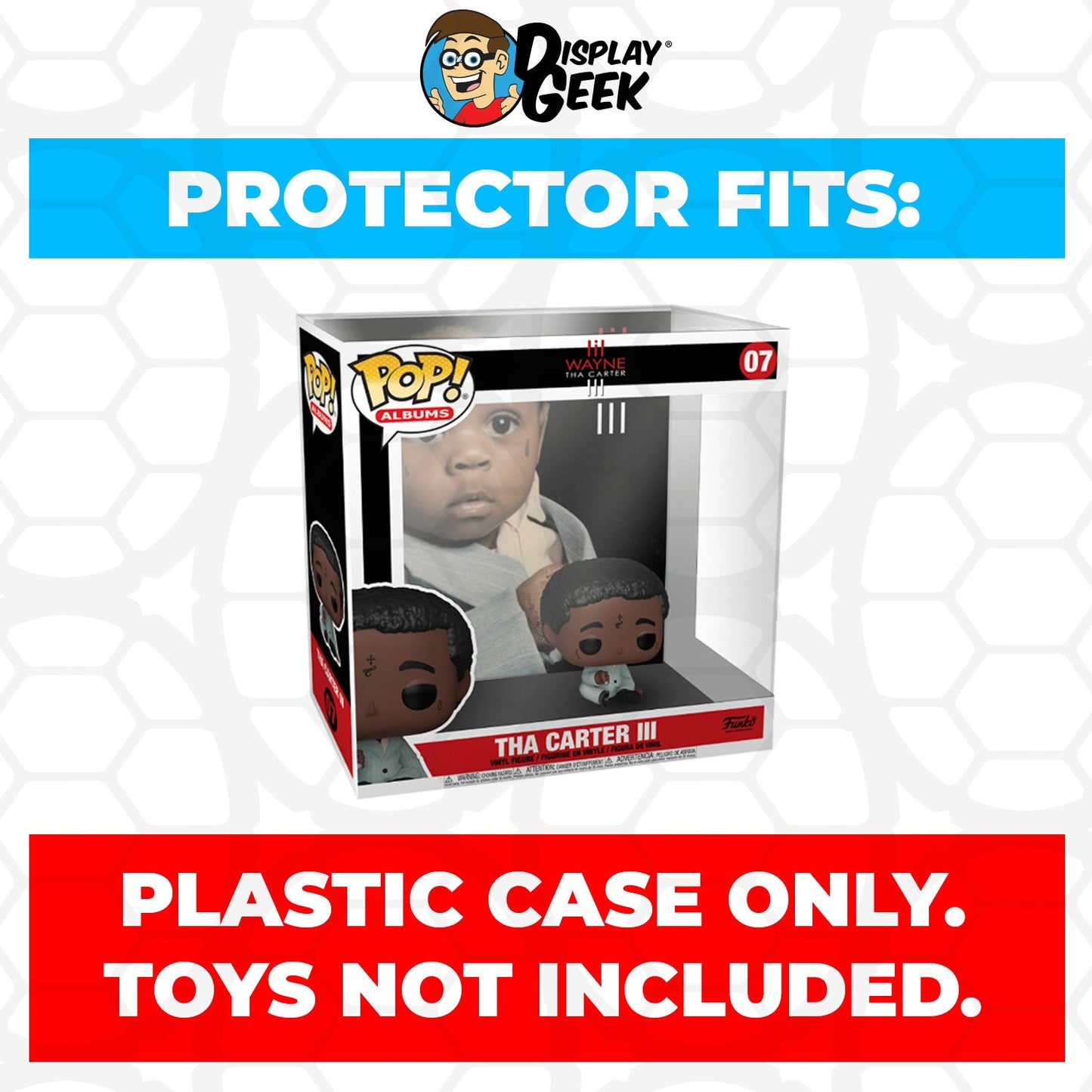 Pop Protector for Lil Wayne Tha Carter III #07 Funko Pop Albums