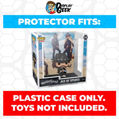 Pop Protector for Motorhead Ace of Spades #08 Funko Pop Albums