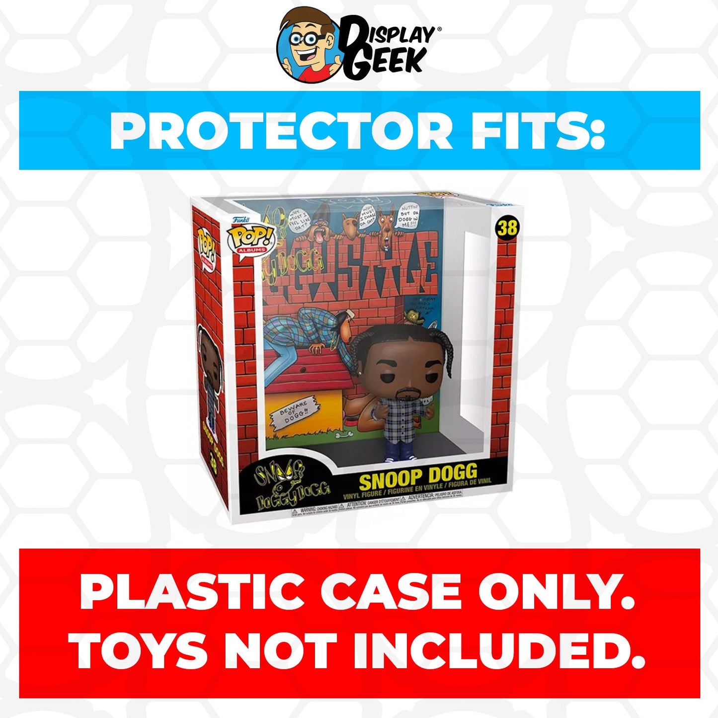 Pop Protector for Snoop Dogg Doggystyle #38 Funko Pop Albums