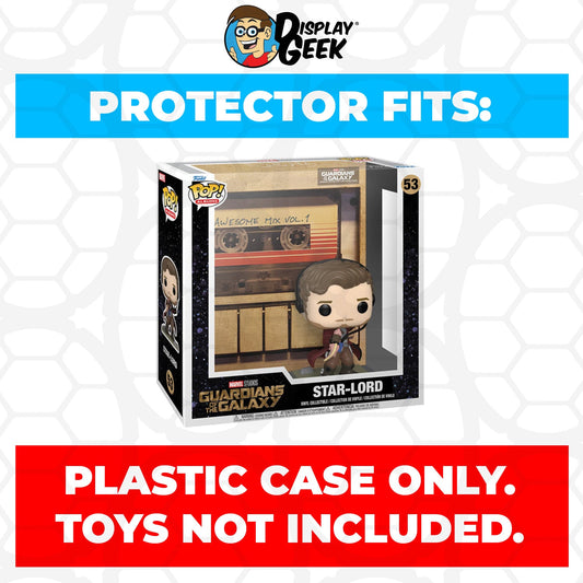 Pop Protector for Guardians Star-Lord Awesome Mix Vol. 1 #53 Funko Pop Albums