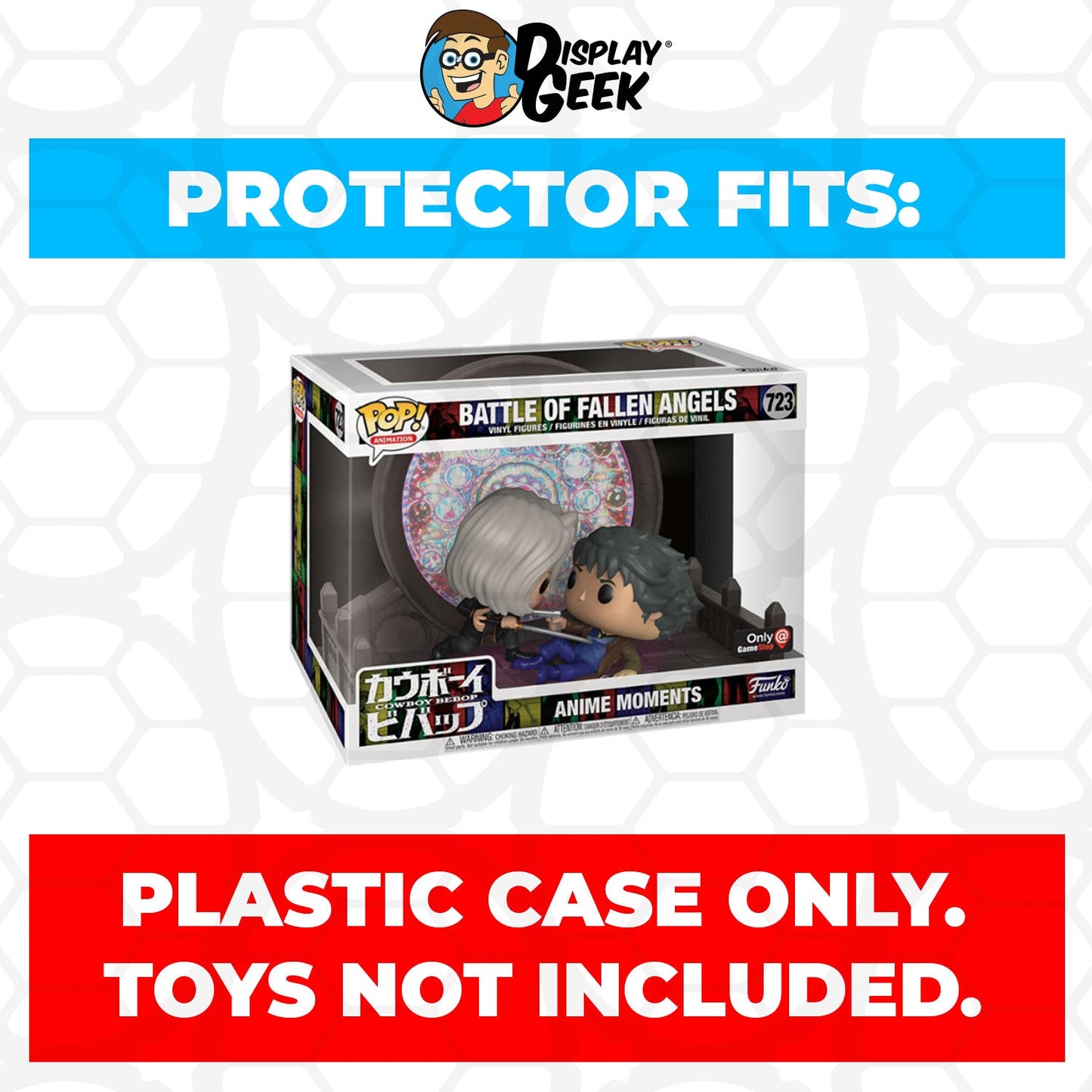Pop Protector for Battle of Fallen Angels #723 Funko Pop Anime Moments