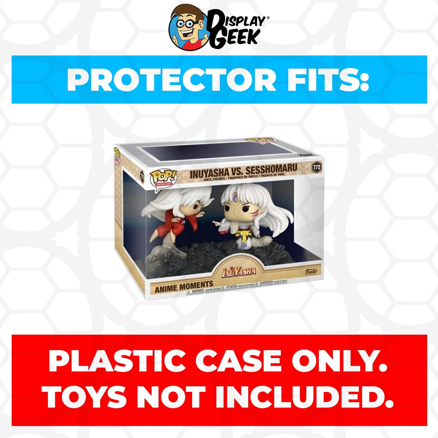 Pop Protector for Inuyasha vs Sesshomaru #772 Funko Pop Anime Moments