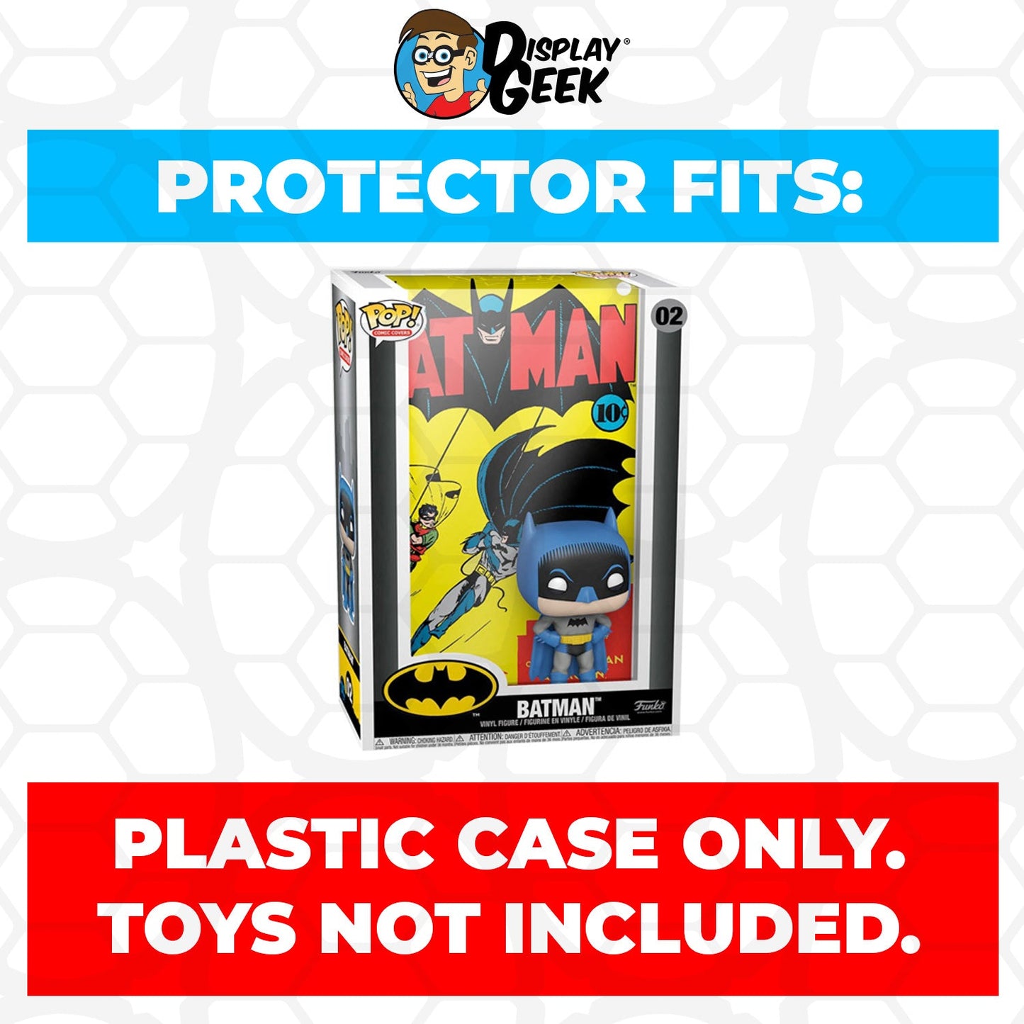 Pop Protector for Batman #02 Funko Pop Comic Covers