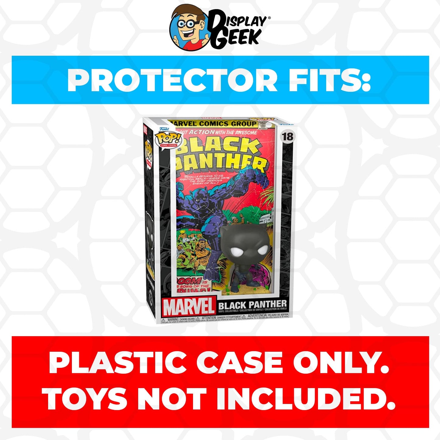 Pop Protector for Black Panther #18 Funko Pop Comic Covers