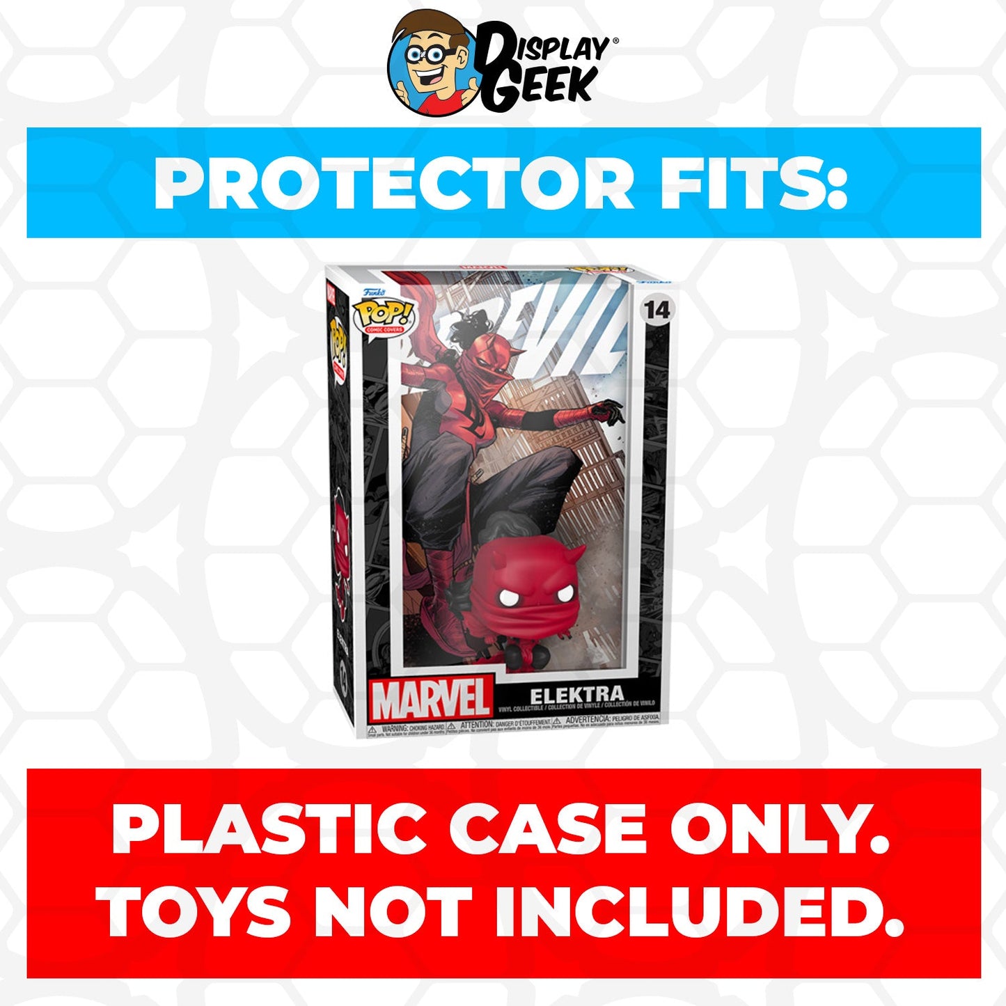 Pop Protector for Elektra #14 Funko Pop Comic Covers