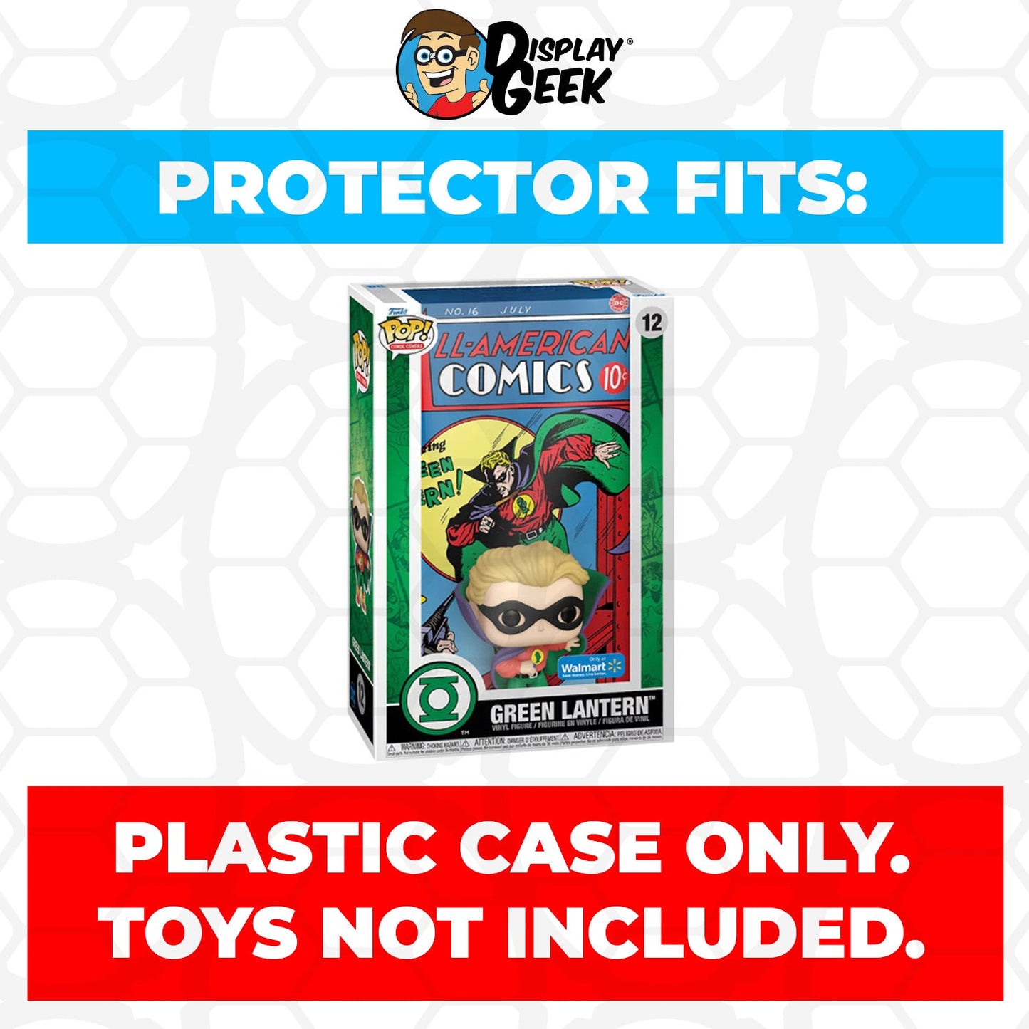 Pop Protector for Green Lantern Hal Jordan #12 Funko Pop Comic Covers
