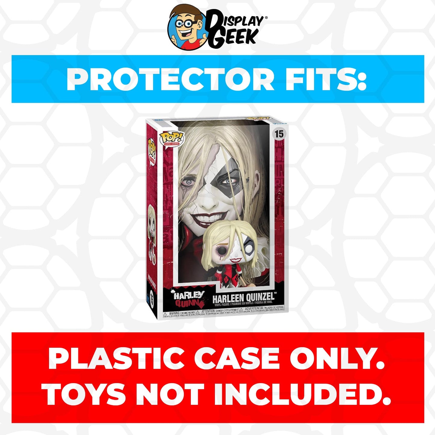 Pop Protector for Harleen Quinzel #15 Funko Pop Comic Covers