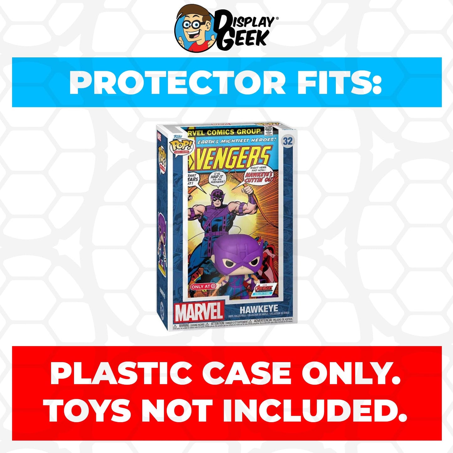 Pop Protector for Hawkeye #32 Funko Pop Comic Covers