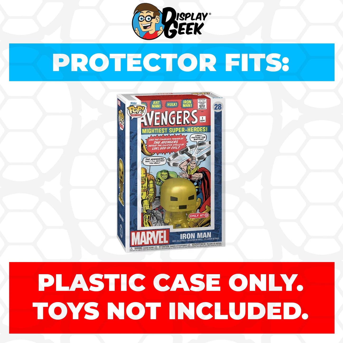 Pop Protector for Iron Man #28 Funko Pop Comic Covers