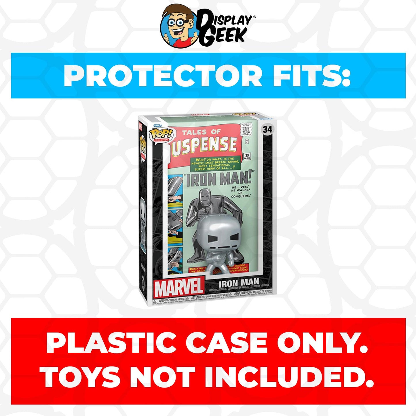 Pop Protector for Iron Man Tales of Suspense #39 Funko Pop Comic Covers